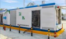 國富氫能加氫站成套設(shè)備及供氫系統(tǒng)亮相